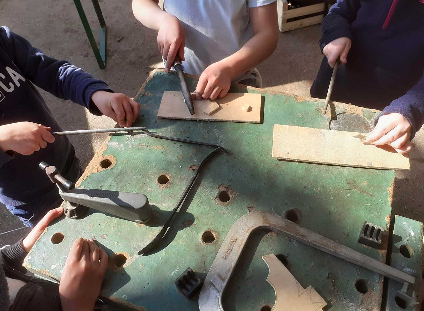 Ateliers au centre de loisirs de Fontainebleau (77)